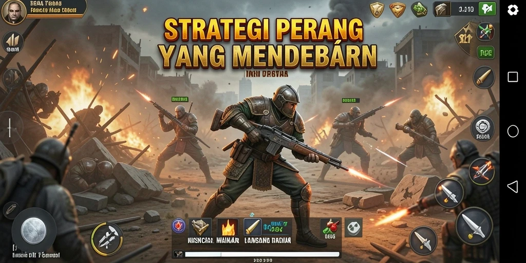 Tampilan gameplay 8II yang seru dan menantang.