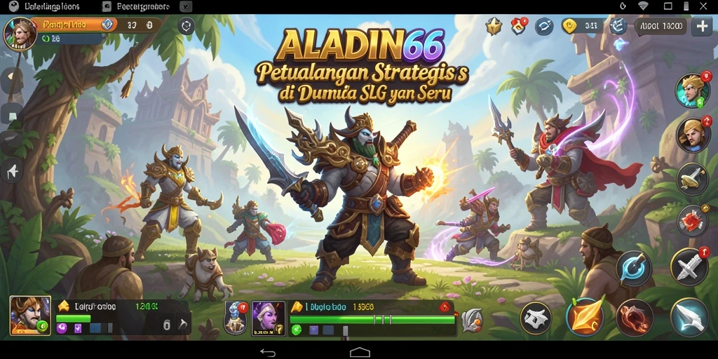 Screenshot gameplay ALADIN66 yang menunjukkan aksi strategis mendebarkan.