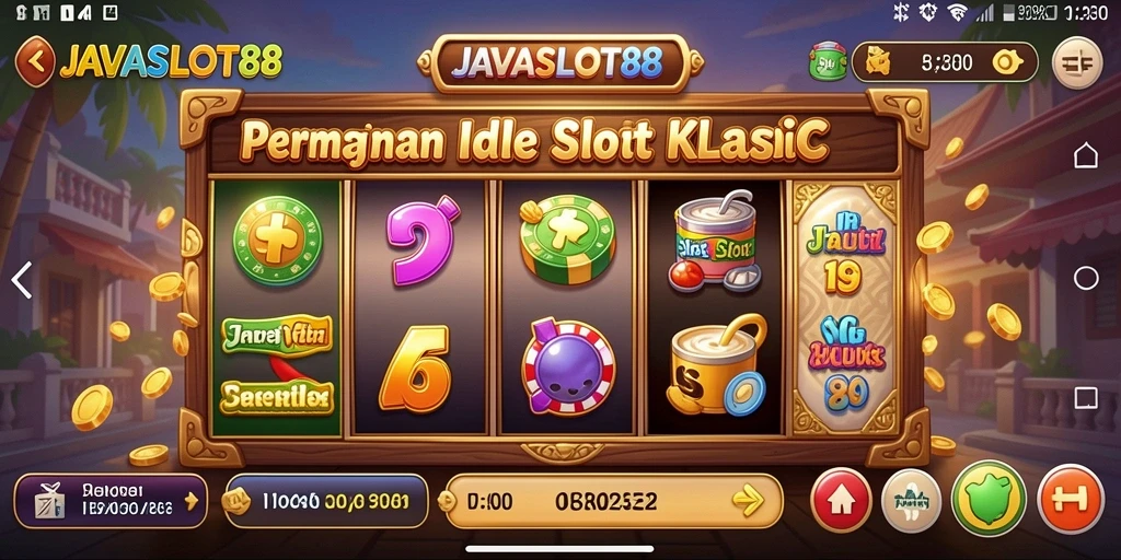Tampilan gameplay JAVASLOT88 yang menarik dan interaktif.