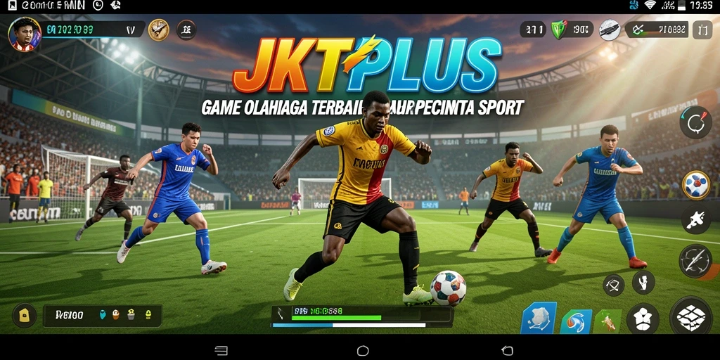 Tampilan Screenshot JKTPLUS menampilkan pengalaman olahraga yang menarik.