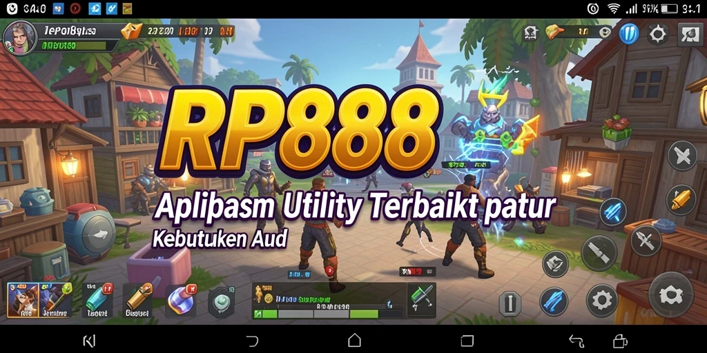 Tampilan antarmuka RP888 yang ramah pengguna dan fungsional.