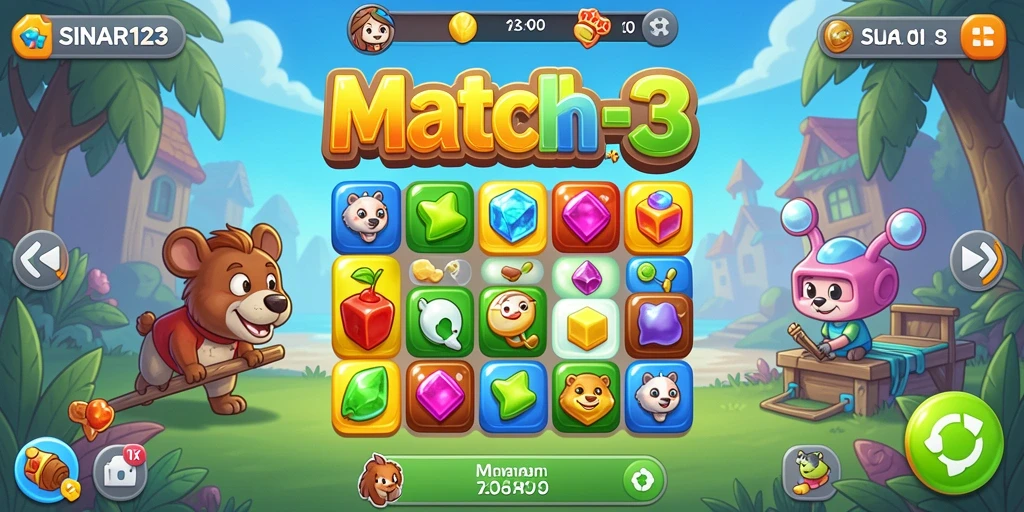 Tampilan menarik dari gameplay <strong>SINAR123</strong> yang penuh warna.